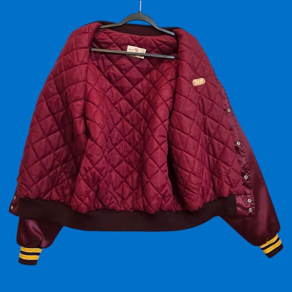 Vintage King Louie Pro Fit Lined Bomber Jacket Size XL Made in the USA (NK Logo) - Picture 10 of 15